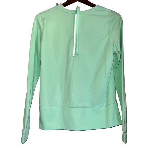 Lululemon Run: Warm Up Crew Fresh Teal (Mint Green) Size 8 - Picture 3 of 7